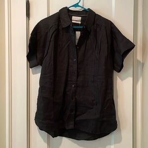 NWT JCrew Baird McNutt Irish Linen Relaxed Shirt